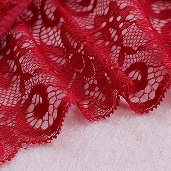 Bragas de mujer de cintura baja con encaje calado y buena transpirabilidad, bragas de color sólido ajustadas