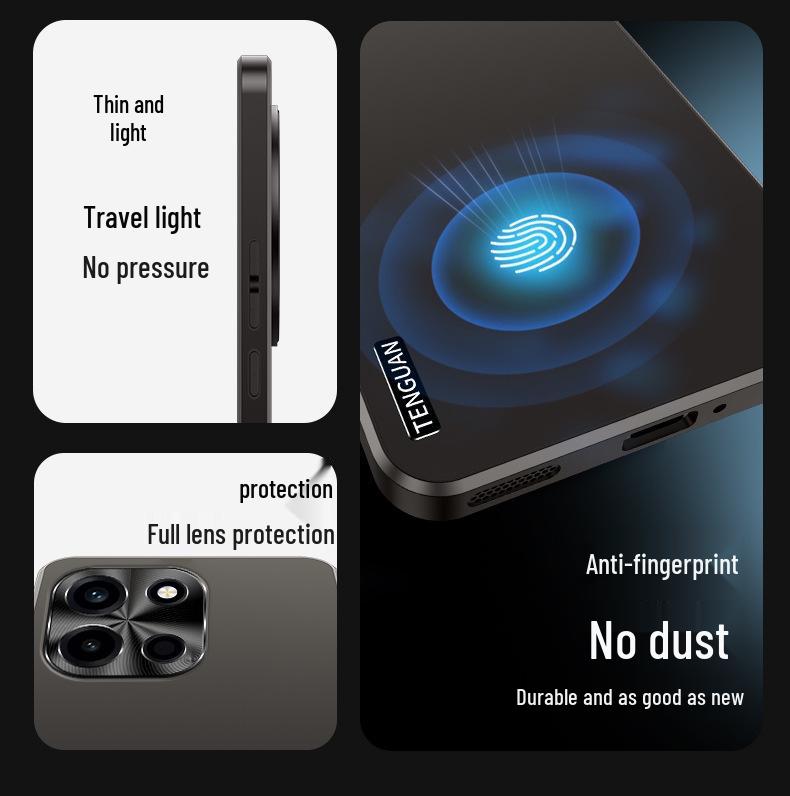 Matte Gradient Protective Case for OnePlus 13/15T, Ace6, Turbo6V Phones