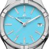 Maurice Lacroix AIKON Datum Himmelblau Quarz 35mm Metallarmband AI1106-SS002-450-1