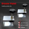 Drawer Front Installation Clamp Smooth Mounting Clip Auxiliary Installation Stainless Steel Home Improvement Woodworking Tool