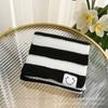 Autumn/Winter New Knitted Scarf Women's Korean Version Sweet Student Stripe Color Blocked Woolen Neck