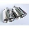 Newest Style Stainless Steel UniversalExhaust System End Pipe+Car Exhaust Tip 1 Piece