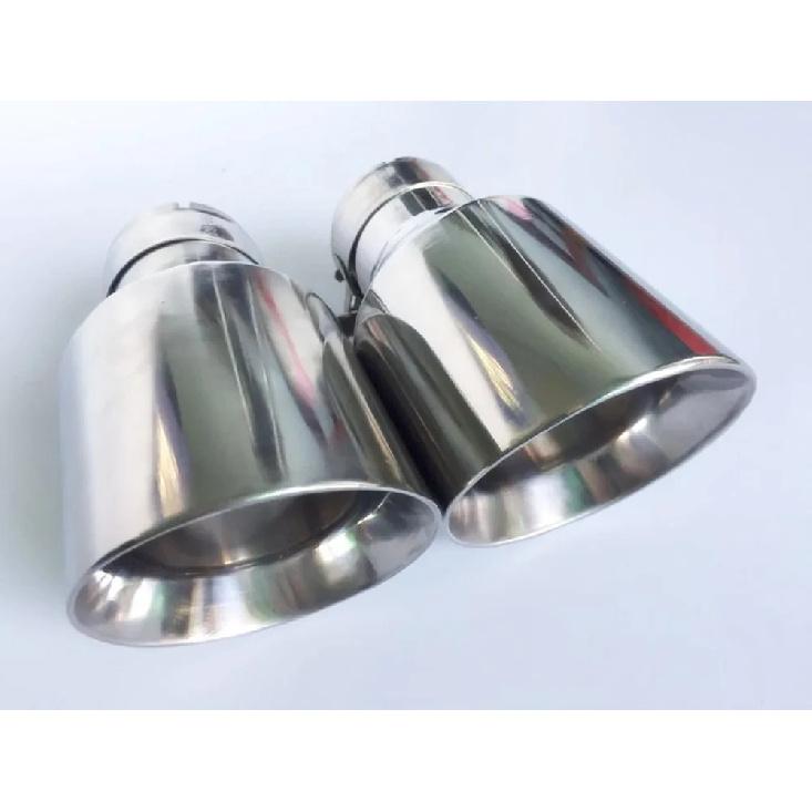 Newest Style Stainless Steel UniversalExhaust System End Pipe+Car Exhaust Tip 1 Piece