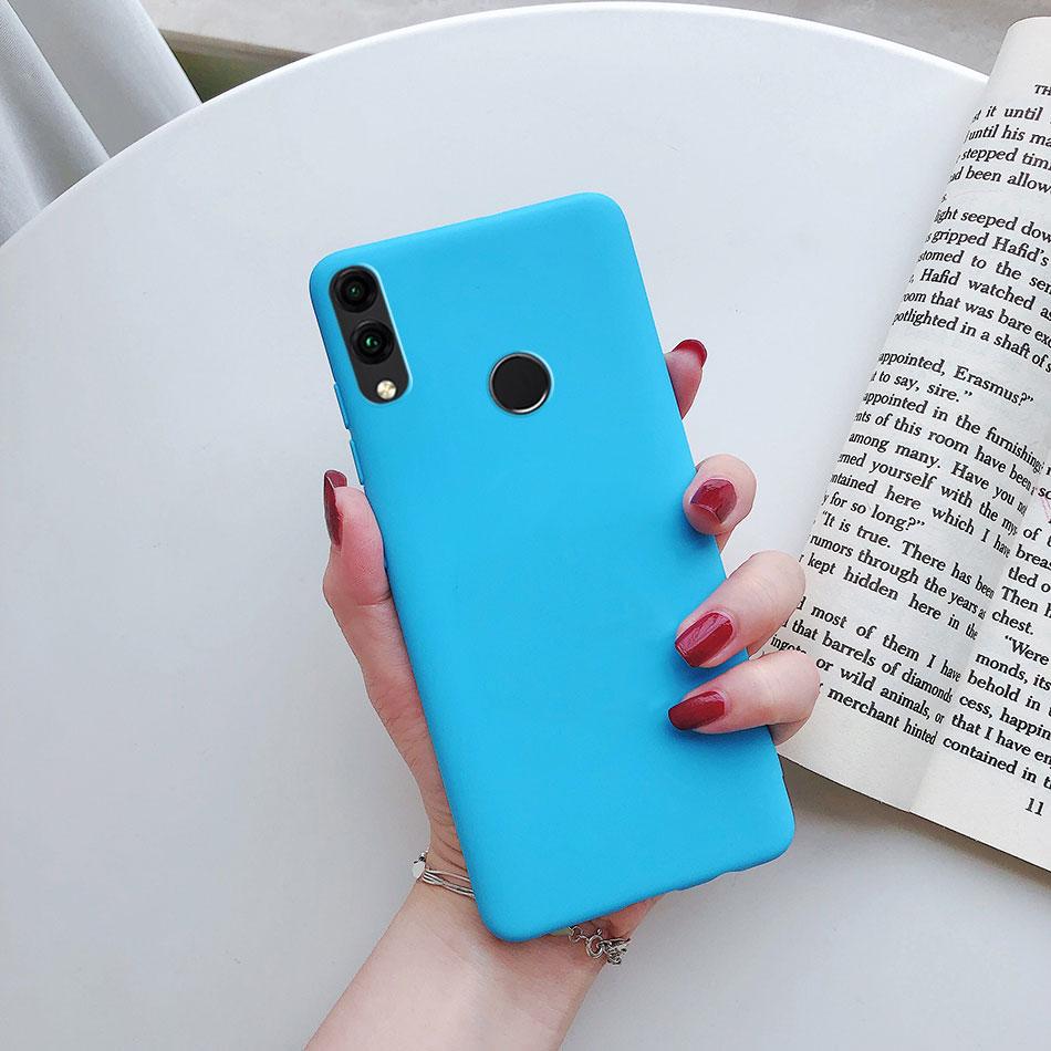 Matte Soft Fundas for Huawei Honor 8X 8A 8C 8S 9 9A 9X 9C 9S 10 10X 20 Lite 20S Mate 10 20 Lite Mate 20 Pro Silicone Phone Cases