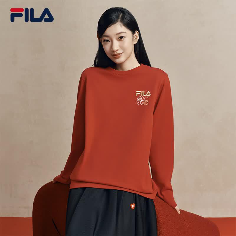 FILA Unisex Begonia Flower Long Sleeve T-Shirt XL