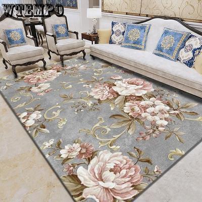 3D Teppich Wohnzimmer Schlafzimmer Bedruckter Teppich Hochzeitsbodenmatte Moderner und Schlichter Teppich
