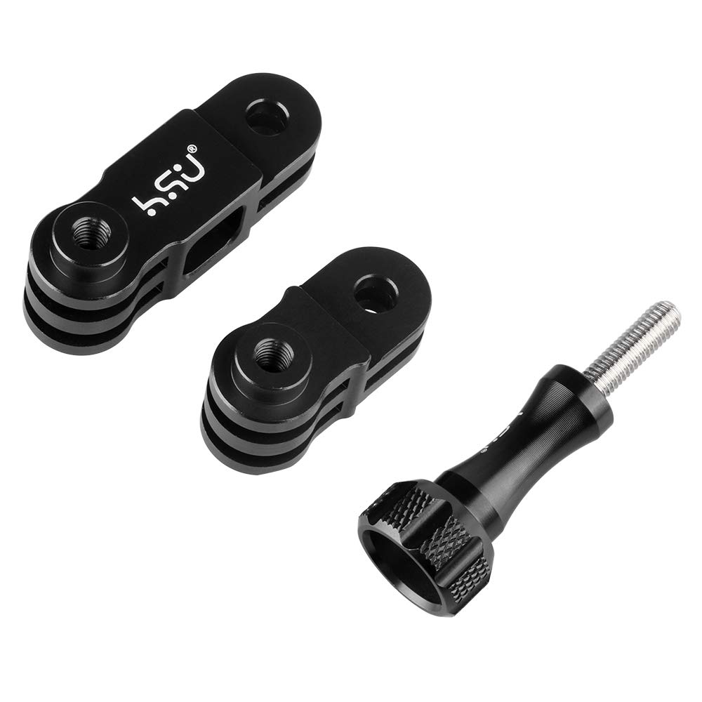 HSU Action Camera Extension Arm GoPro Extension Adapter Aluminum GoPro Mount with Wrench and Screws for GoPro Action Camera Accessories