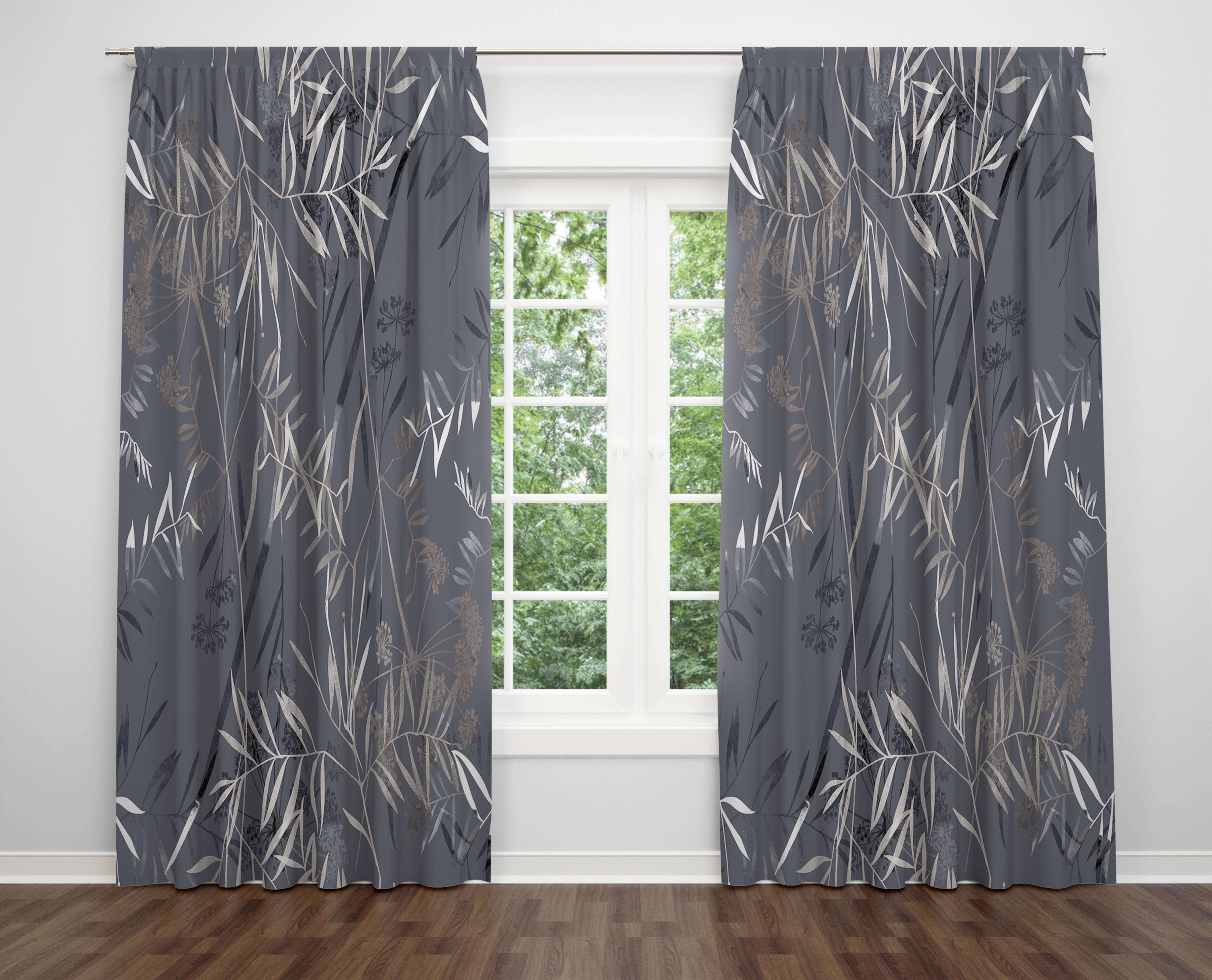 

Декоративний дизайн, високоякісна бавовняна тканина, ви можете вибрати одну або подвійну фіранку з крила 1 piece різнокольоровий