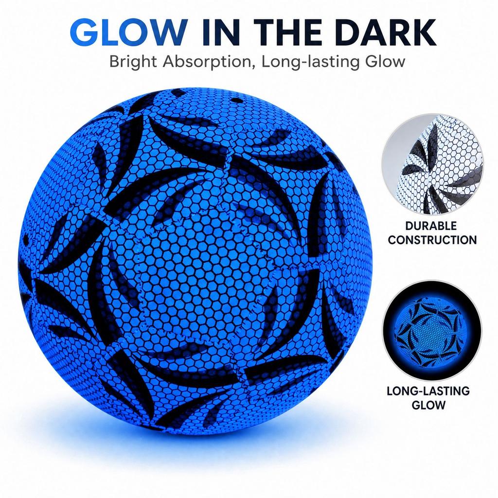 Size 5 Leather-Covered Soccer Ball for Outdoor Training and Games for Kids and Adults