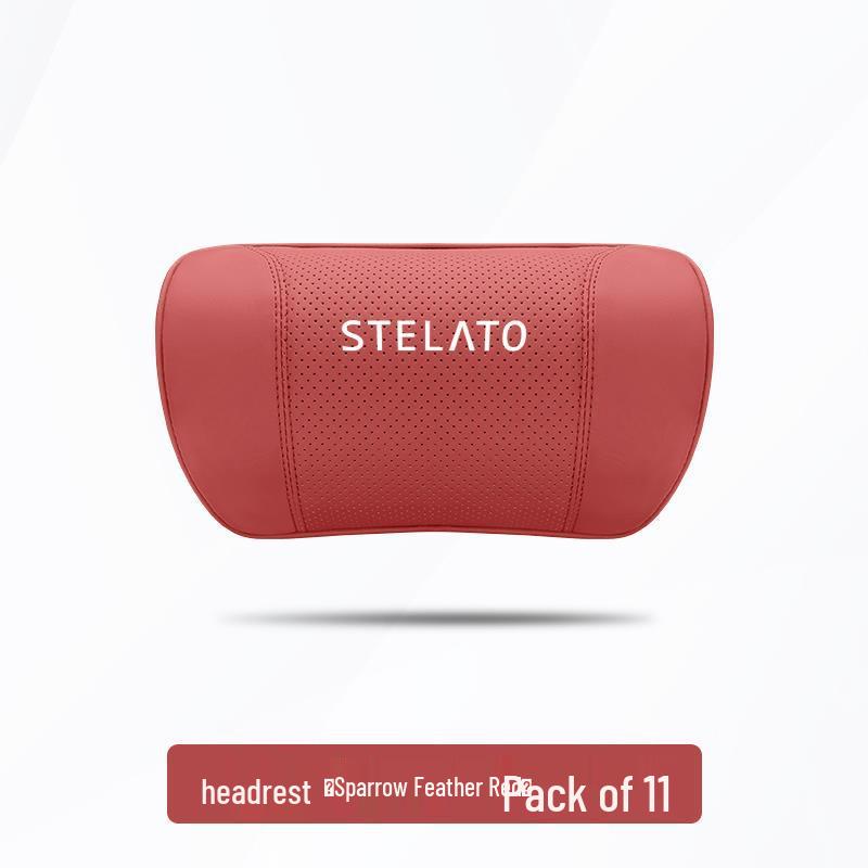 Xiangjie S9 Car All-Season Headrest and Suede Neck & Waist Support Pillow