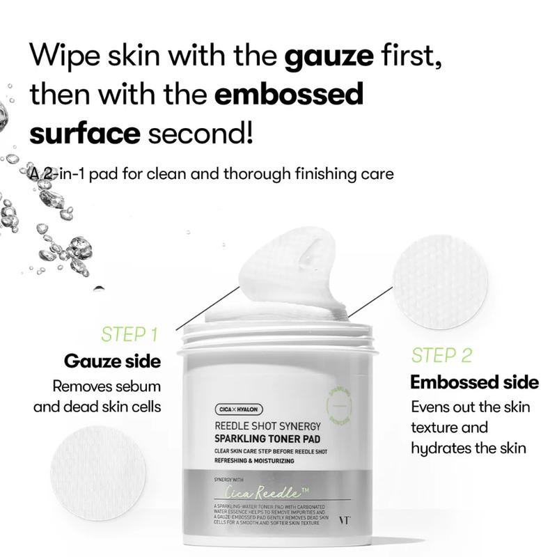 [VT Cosmetics] *renewal* Reedle Shot Synergy Sparkling Toner Pad 200ml