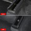 4pcs Car Seat Rear End Rail Cover Protector Backseat Slide Protection Anti-kick for Tesla Model 3 Y Juniper 2025 Accessories