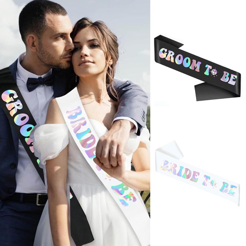 Bridal Sash for Bachelorette Party Decorations Bride To Be Gift Bridal Shower Wedding Bride To Be Sash Photo Props