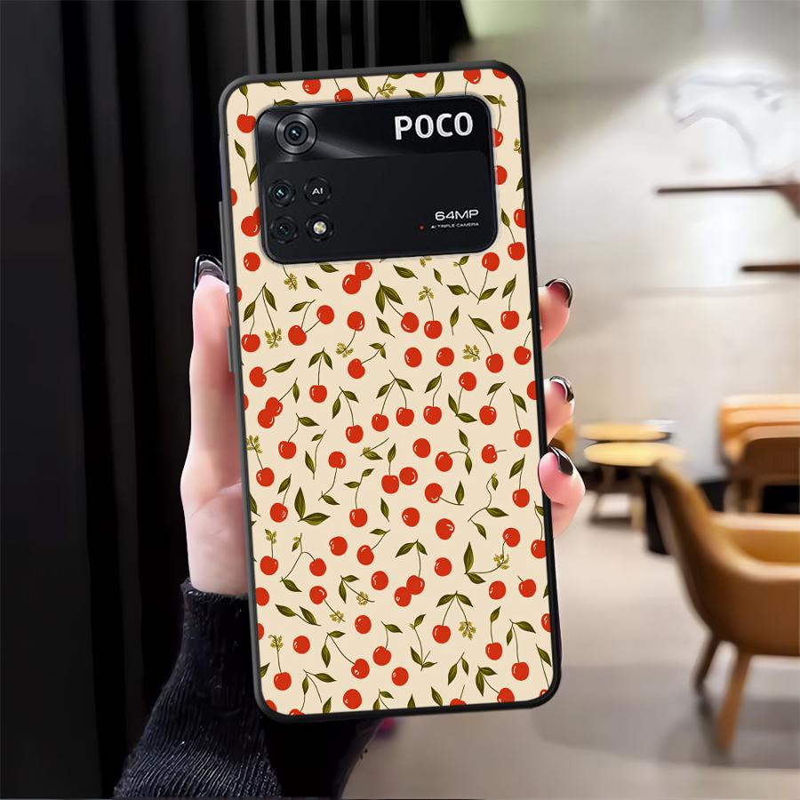 

Красивая Черемуха Чехол для Телефона для Xiaomi Poco F8 X3 X4 X5 X7 Pro C75 M3 M4 M7 C61 C50 F3 C71 M5 F1 Poco C40