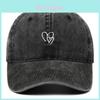 Classic Cotton Baseball Cap With Embroidered Letters For Casual Outdoor Wear