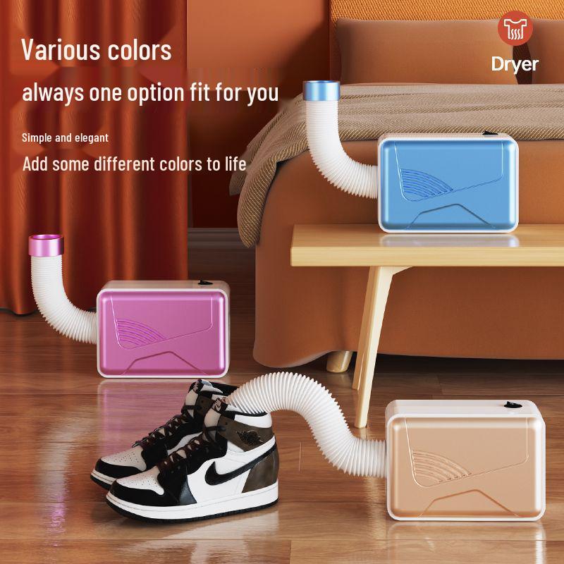 Multifunctional Warm Air Dryer for Shoes, Clothes, and Mite Removal