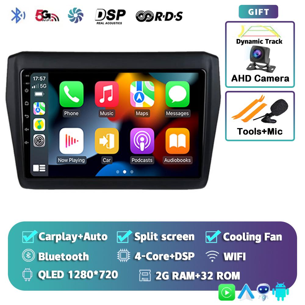

Android 14 автомобильное радио для Suzuki Swift 2017 2018 2019 GPS мультимедийный стереоплеер 4G Net 2 Din беспроводной Carplay автомобильное головное устройство