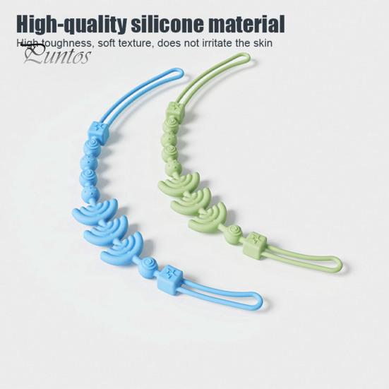 Silicone Pacifier Clip with Teether for Infants, BPA-Free Chewable Baby Anti-Drop Holder Infant Teething Relief Accessory Chain 0-24 Months, Boil-Safe