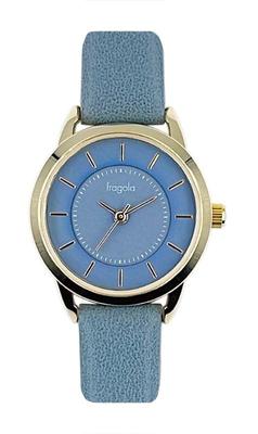 Fragola Zifferblatt Uhr BL Blau [Folge] 2-lagig N04823A-1 Damen