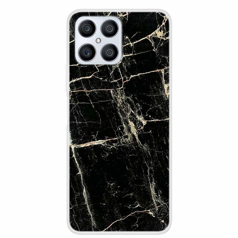 For Honor X8 4G Cases X 8 5G Clear Marble Soft TPU Silicone Back Cover For Honor X8 Phone Cases Fundas HonorX8 X 8 TFY-LX1 LX2