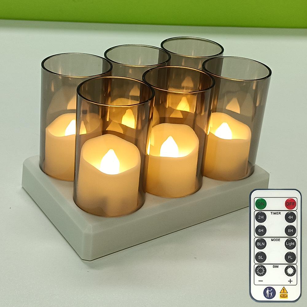 Remote-Control USB Candle Lamp with Timer – Ideal for Birthdays, Weddings, and Festive Decor