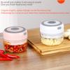 Mini Garlic Grinder Electric Garlic Chopper Cordless Food Fruit Vegetable Blender Kitchen Gadgets 250ML USB Rechargeable