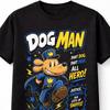 Dog Unisex Dav Pilkey Kids Comic Hero Funny Graphic Unisex TShirt