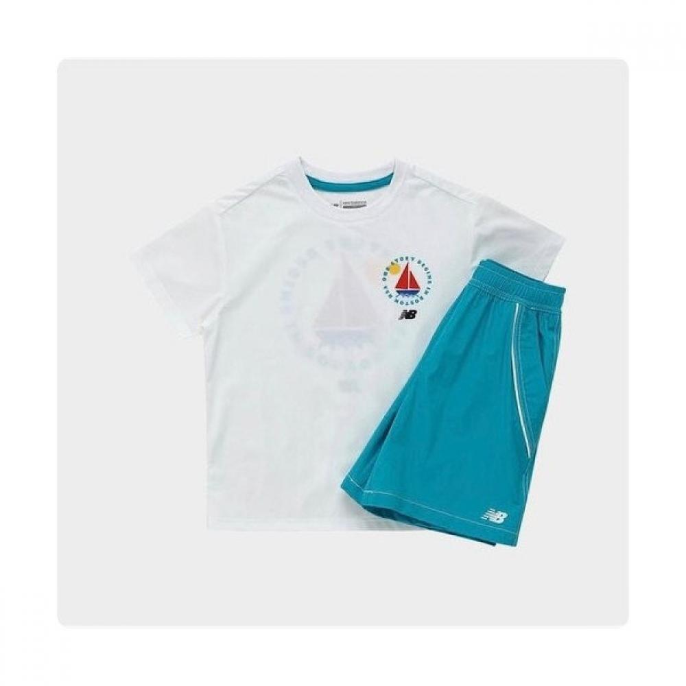 

New Balance Skies Beach Lounge Иллюстрация с коротким рукавом Nk9ye2607u 100