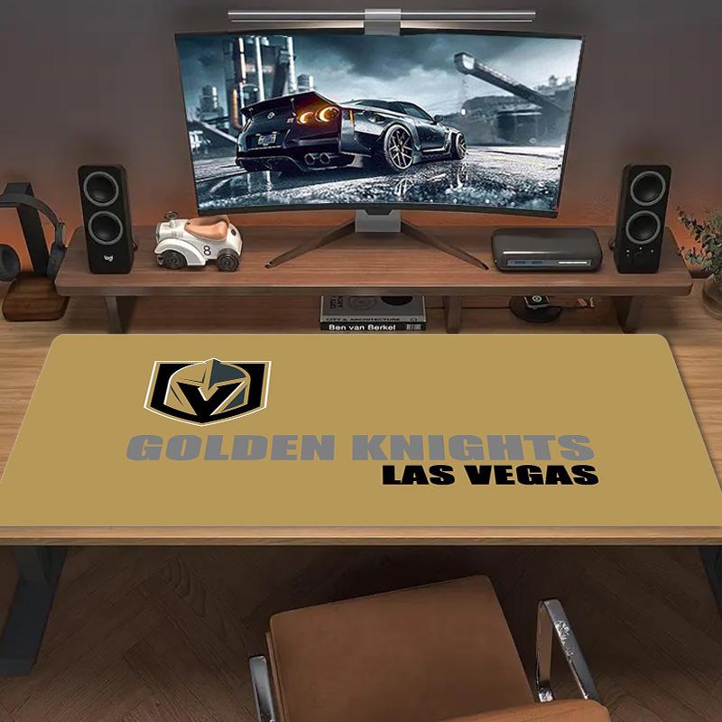 Vegas Golden Knights Color Mouse Pad Large Gaming Table Cushion Non-slip Laptop Tablet Big Mousepad XXL Mat Mini PC Playmat With Lock edge