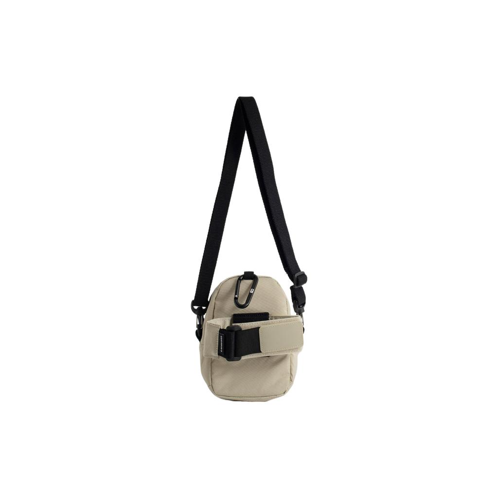 New Rick Owens DRKSHDW × Converse Converse Collaboration Technical Fabric Shoulder Bag Crossbody Bag Mini Unisex Ecru DC01BX8A2100R088