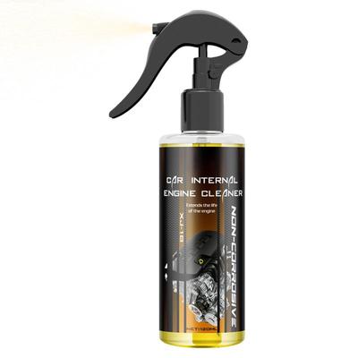 Professional Car Safe Wheel Cleaner Spray 120ml Auto Engine Degreaser Heavy Duty Cleaner Spray Car Cleaning Product