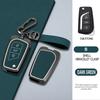 zinc Alloy Leather Car Flip Key Case Cover For S5 Hilux Corolla Avensis Prado Fortuner RAV4  CT IM CHR Shell Fob Accessories JH5