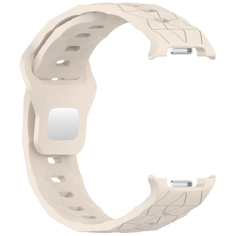 Adjustable Soccer Texture Watch Band For 8 Lightweight Breathable Silicone Gym Office Daily Use