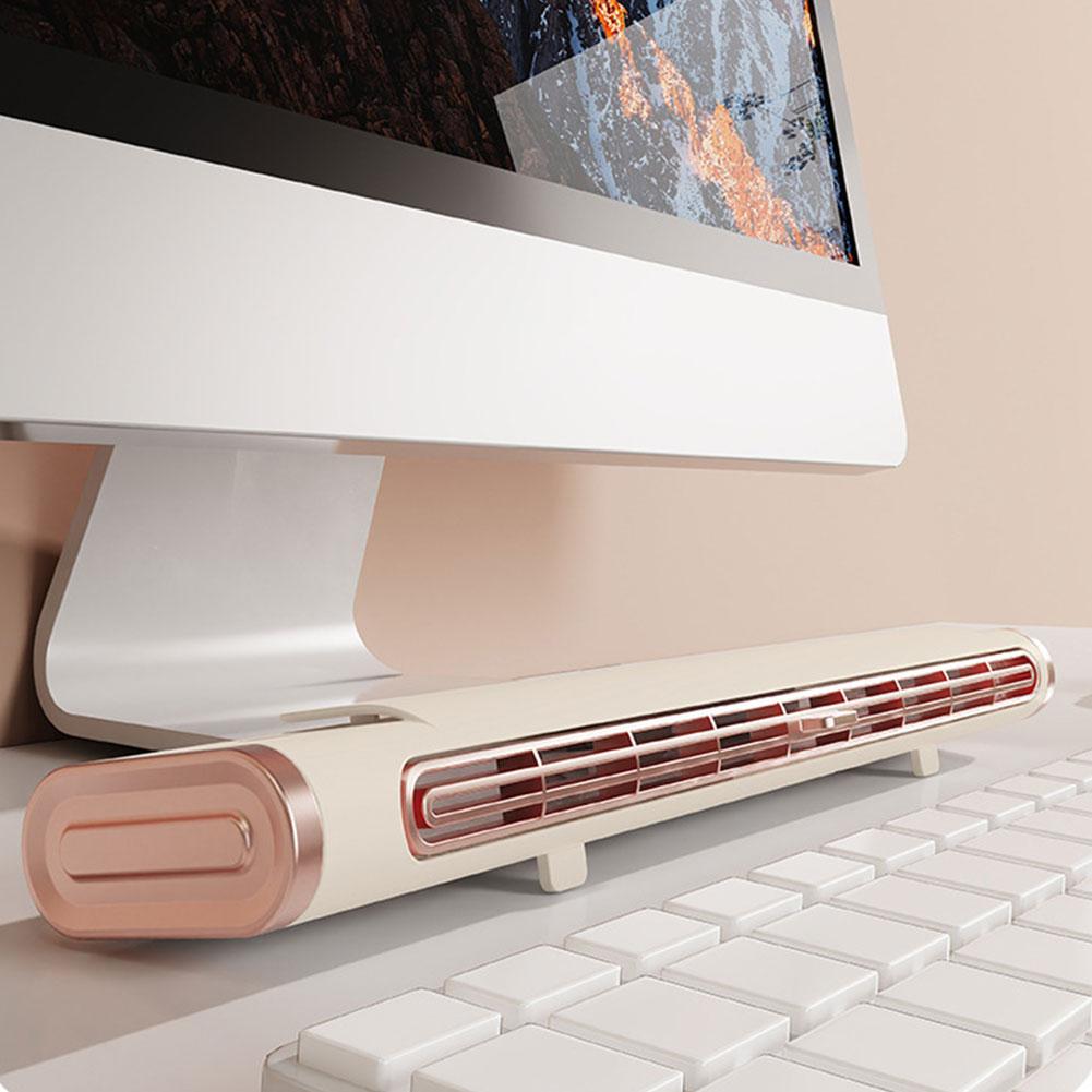 Bladeless Fan Adjustable Vents Air Condition Fan Space-Saving for Bedroom Home Office Room