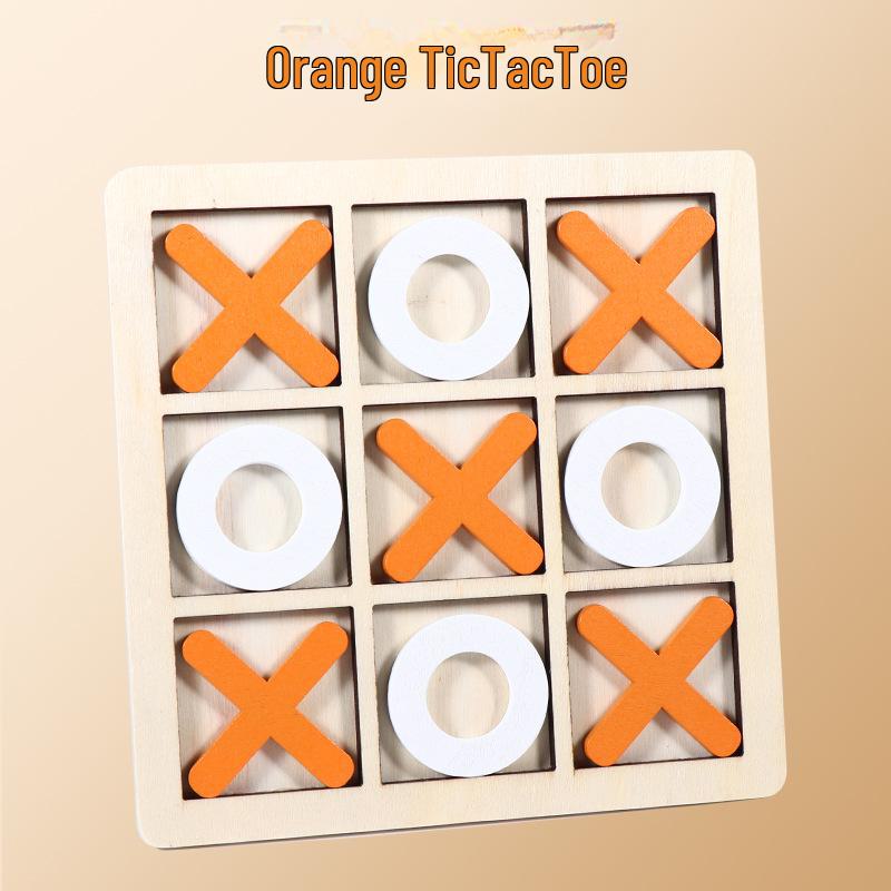 Children's Tic-Tac-Toe Educational Toy: Enhances Logical Thinking, Focus, and Intelligence In a Fun Two-Player Parent-Child Interactive Game