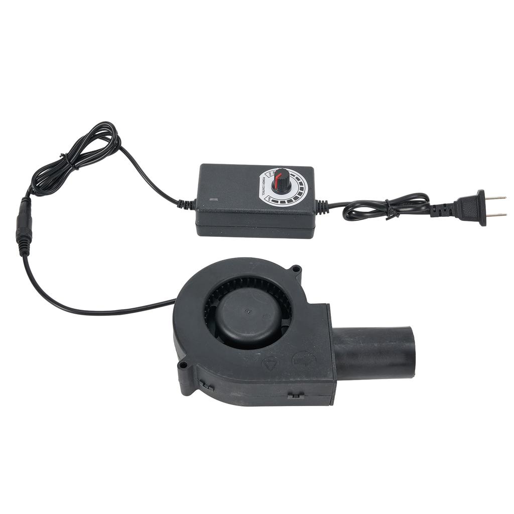 Speed Controller Blower Fan For BBQ Heater Blower 97mm AV Cabinet Adjustable Blower Fan For Car Portable Machine