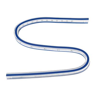 Flexible Curve Ruler Measurement Tool for Drawing Painting Graphics and Garment Design (40cm)
