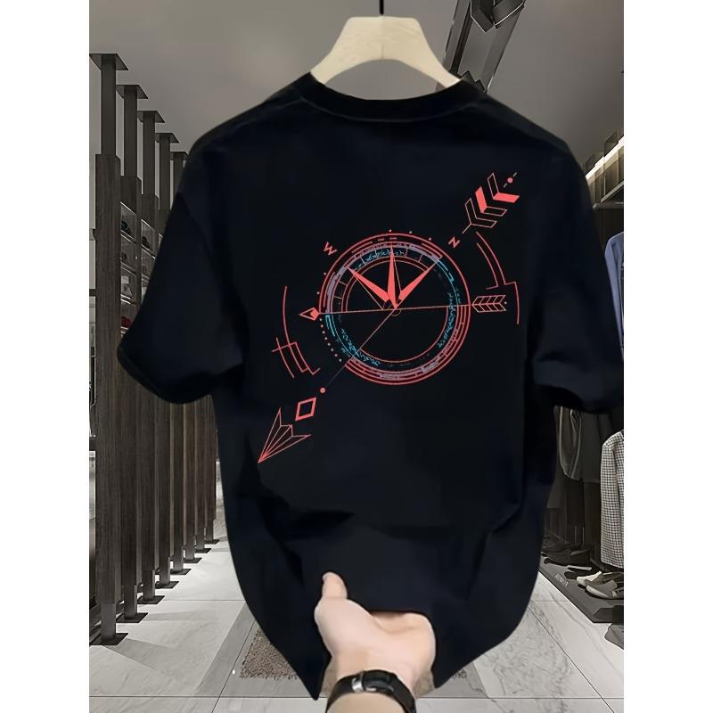 European Size Men'S Graphic T-Shirt