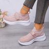 Neue modische lässige Damenschuhe, tief geschnitten, dicke Sohle, atmungsaktive Sportschuhe, einzelne Schuhe