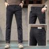 Men's Elastic Six-Pocket Straight-Leg Jeans: Comfortable, Versatile, Casual Wear for Spring and Summer