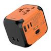 Universal Travel Adapter, Multi Plug 220v to 5v Outlet usb Type c Socket Multicontacto con usb y Corriente Charger For EU/UK/USA