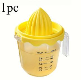 Citrus Juicer Detachable Lemon Squeezer Small Fruit Juice Squeezer Multi-use Small Juicer Tool Kitchen Manual Citrus Juicer жёлтый