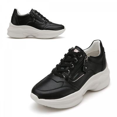 Women Zipper Decor Sneakers 2color 012210701