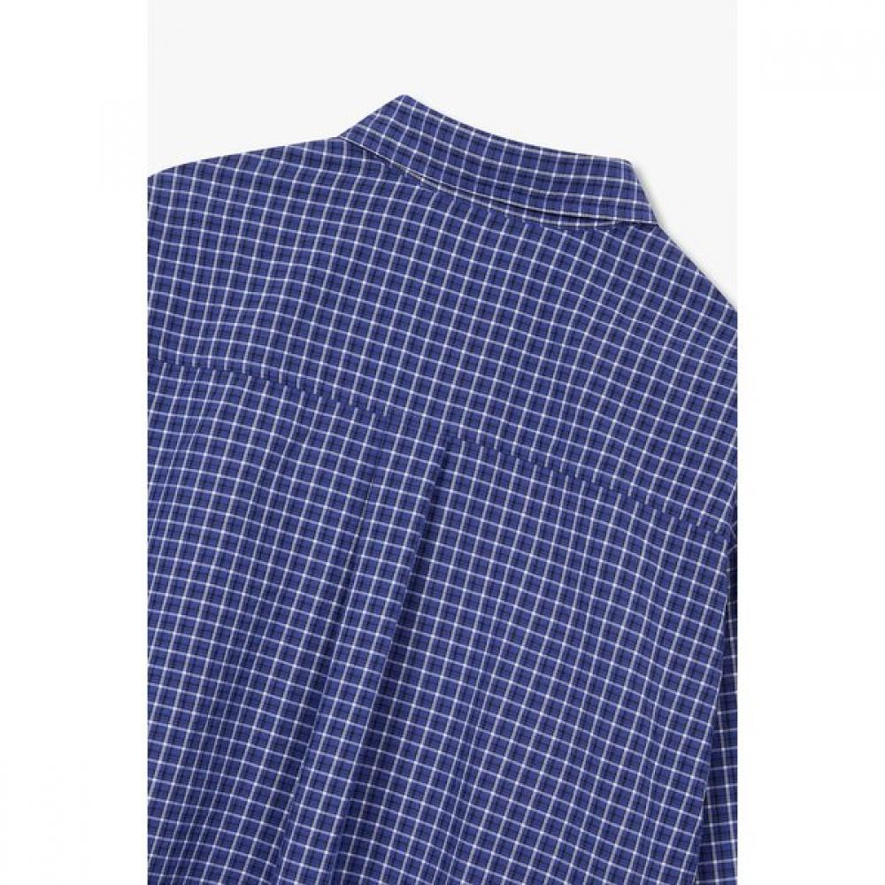 Studio Tomboy Oversized Small Check Shirt 9176221987