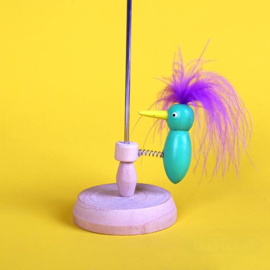 Toddle Baby Early Educational Cute Woodpecker Pole Picking Sliding Toy Gift