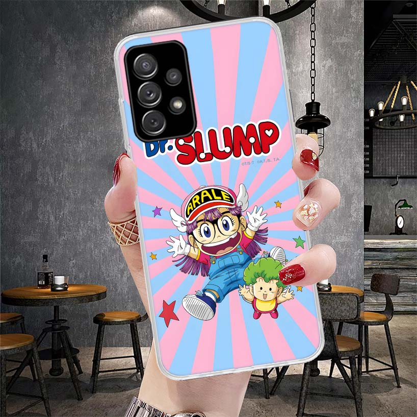 Arale Dr Slump Soft Phone Case For Samsung Galaxy S22 S23 S24 S25 Edge S26 Ultra S20 FE S21 Plus + Fundas Coque Galaxy S20 S21 S