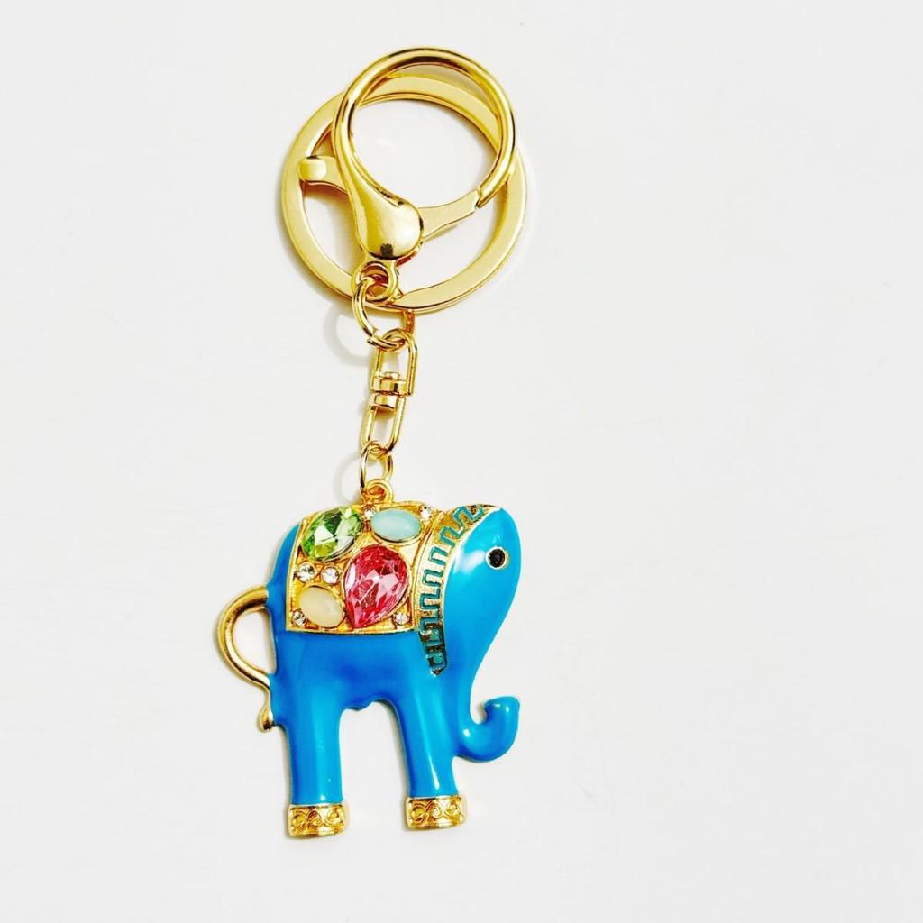 Kristall Strass Elefant Schlüsselanhänger: Süßer Taschenanhänger & Autozubehör Geschenk für Frauen
