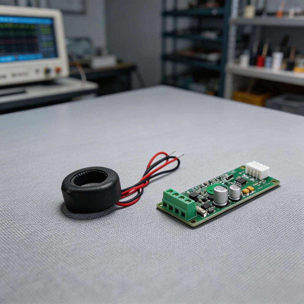 Serial Port Module AC Power Meter 100A Current Measurement 80V-260V Voltage Range For Modbus-RTU Devices Powermeter