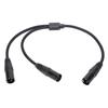JORINDO JD6072 XLR Male To Dual XLR Male Cable YType Splitter O Adapter Line 0.5m
