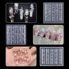 Ribbon Bow Nail Art Mold Silicone Cartoon Bowknot Pattern Nail Art Decorations Nail Polish Filling Mold Relief Design Manicure